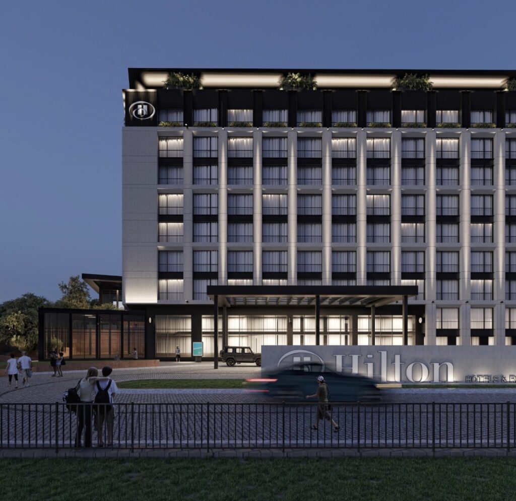 Hilton Project - impact resistant windows - by Hurrishield